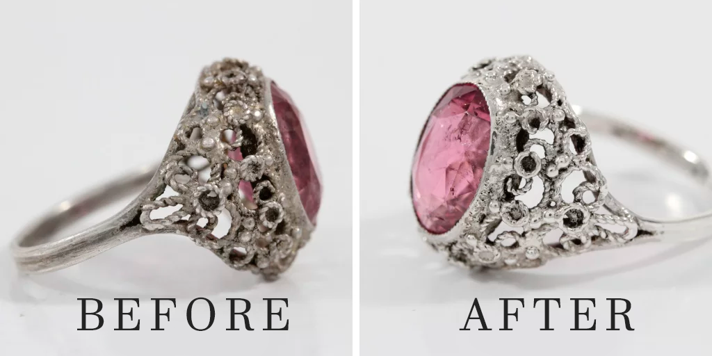Master Jeweler Servicing Before and After